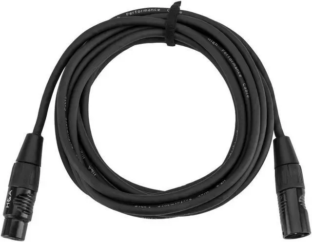 Main image of H&A Platinum Pro Quad 15' XLR M to XLR F Microphone Cable with Rean Connectors