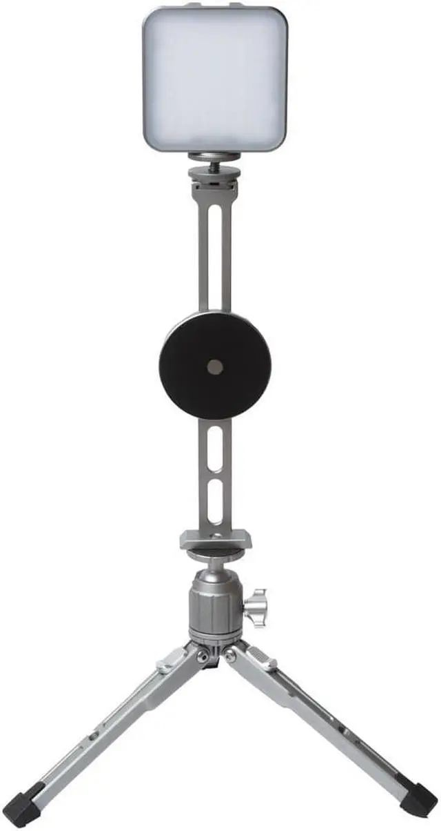 Alt view image 2 of 7 - NiSi Explorer MX-KIT Magnetic Tripod Phone Mount w/Table Top Tripod & LED Light