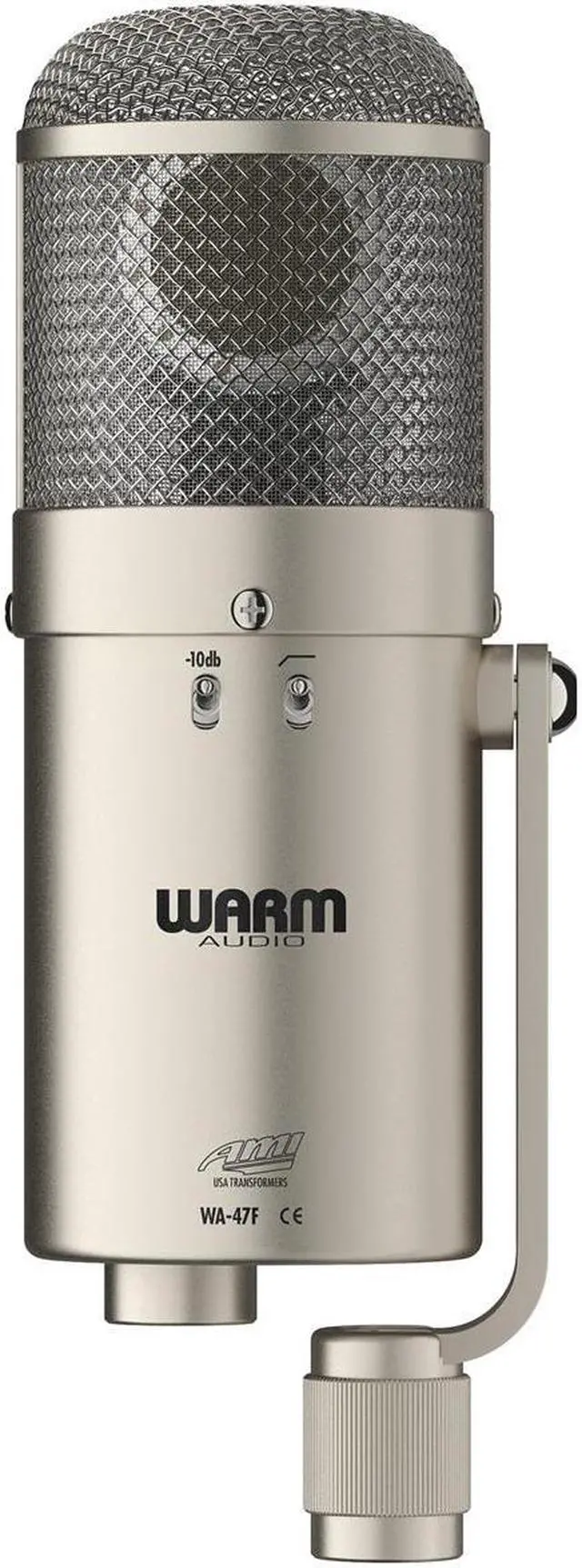 Alt view image 8 of 12 - Warm Audio WA-47F Large-Diaphragm Cardioid FET Condenser Microphone