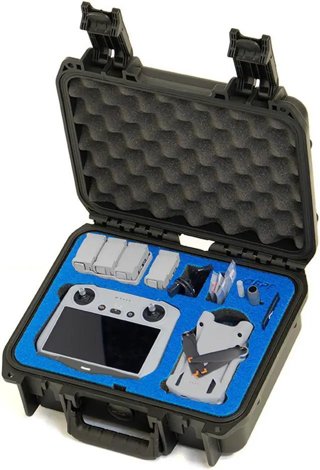 Alt view image 7 of 7 - Go Professional Cases Waterproof Hard Case for DJI Mini 3 Pro Drone with RC Controller