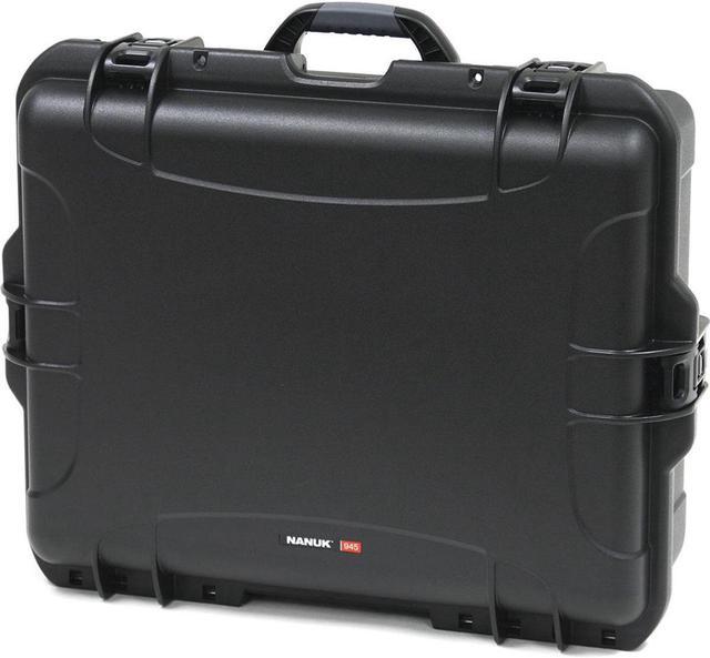 Alt view image 10 of 13 - Nanuk Large Series 945 Lightweight NK-7 Resin Waterproof Case with Foam, Black