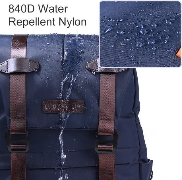 Alt view image 5 of 7 - K&F Concept Multi-Functional Waterproof Camera Travel Backpack, Large, Blue