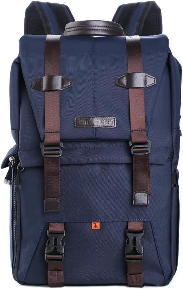 Alt view image 2 of 7 - K&F Concept Multi-Functional Waterproof Camera Travel Backpack, Large, Blue