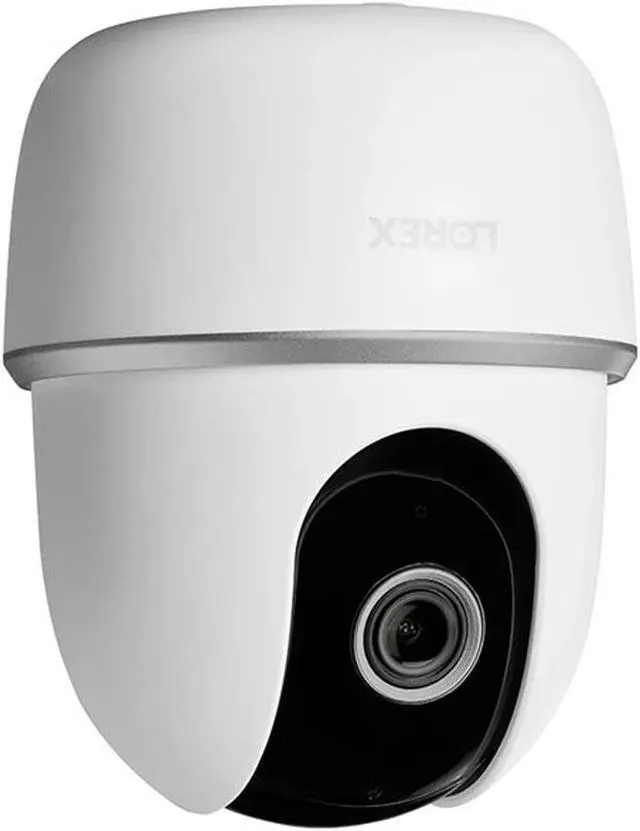 Alt view image 5 of 20 - lorex pan & tilt indoor security camera, wireless 2k wifi camera with person detection, two-way talk and smart home compatibility, 16gb microsd, 1 camera