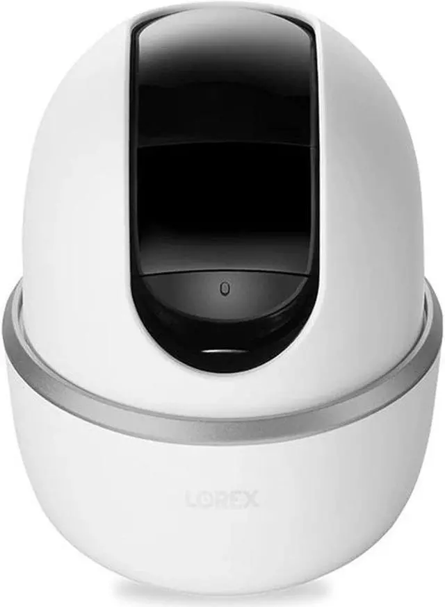 Alt view image 4 of 20 - lorex pan & tilt indoor security camera, wireless 2k wifi camera with person detection, two-way talk and smart home compatibility, 16gb microsd, 1 camera