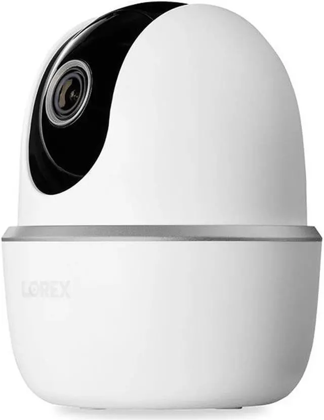Alt view image 2 of 20 - lorex pan & tilt indoor security camera, wireless 2k wifi camera with person detection, two-way talk and smart home compatibility, 16gb microsd, 1 camera