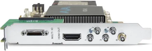 Alt view image 2 of 3 - AJA KONA 5 10-Bit PCIe Card, HDMI 2.0 Output with HFR Support, PCIe Power, 12G-SDI I/O