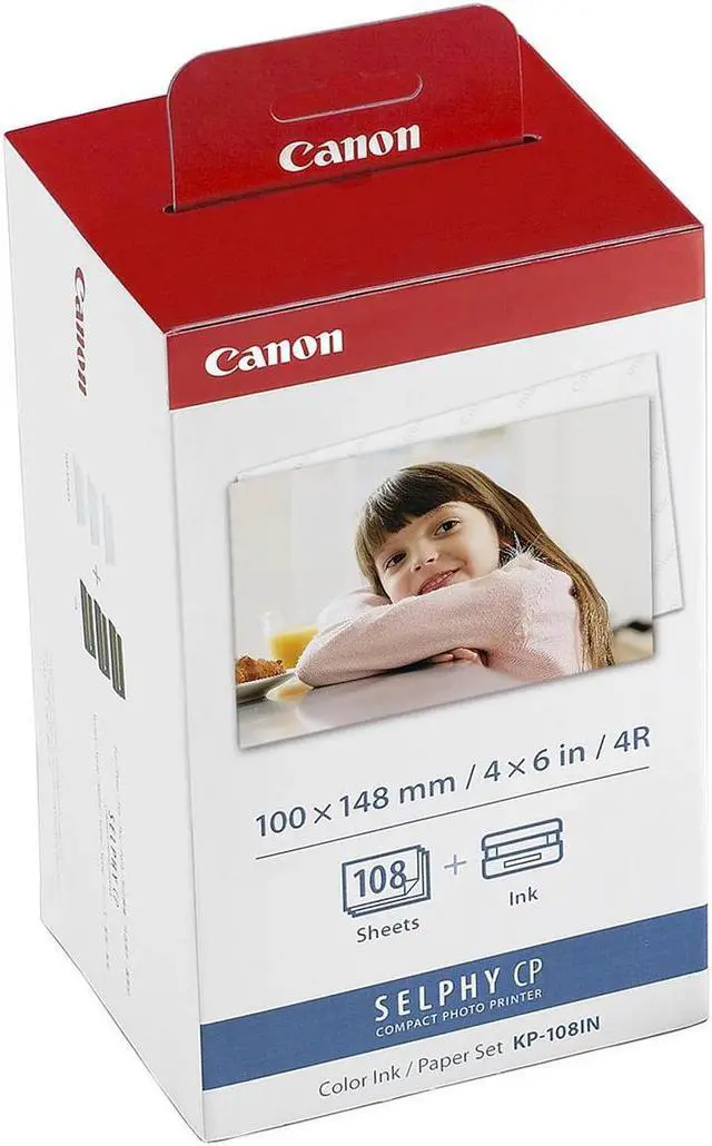 Alt view image 4 of 6 - Canon 3 Pack KP-108IN Color Ink And Paper Set #3115B001 3