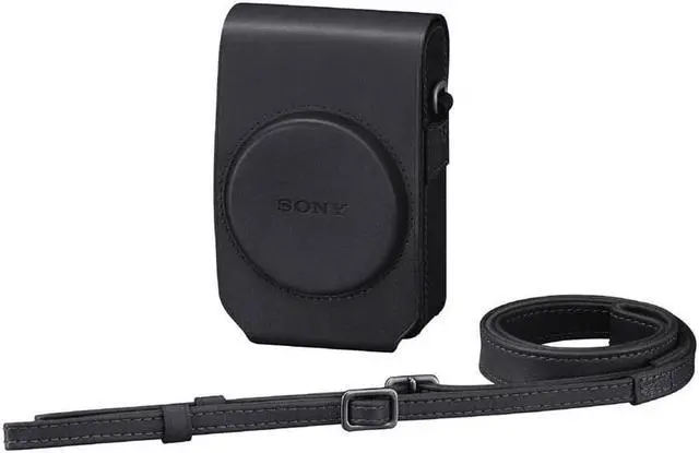 Main image of Sony Vertical Type Soft Carrying Case for Cyber-shot RX100 and RX100II Cameras