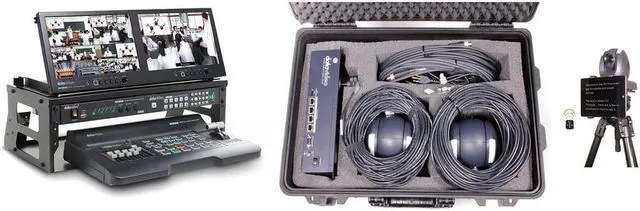 Main image of Datavideo 2-Camera Portable Video Production Bundle for Schools #EPB-2050
