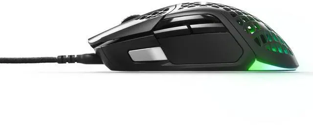 Alt view image 17 of 17 - SteelSeries Aerox 5 Lightweight 1800CPI Wired RGB Gaming Mouse