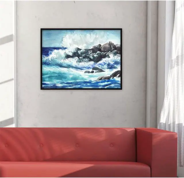 Alt view image 5 of 5 - MCS Original Poster 18x24 Inch Frame Black (23834)