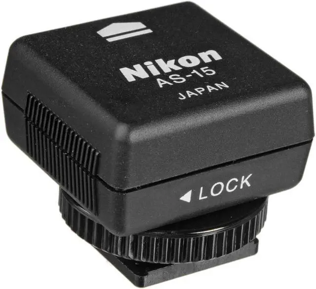 Alt view image 3 of 3 - Nikon AS-15 PC to Flash Sync Terminal Adapter