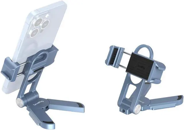 Alt view image 2 of 7 - SmallRig Universal Smartphone Holder, Blue