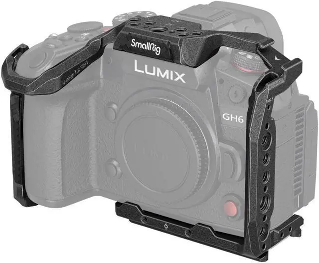 Main image of SmallRig Black Mamba Series Camera Cage for Panasonic LUMIX GH6