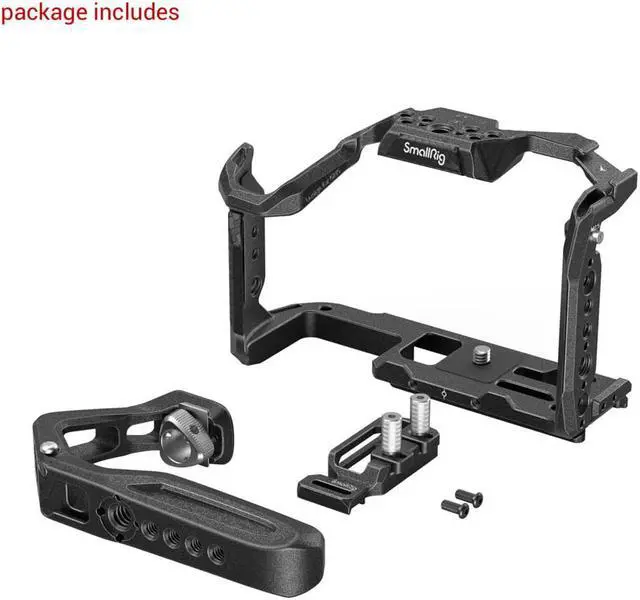 Alt view image 3 of 6 - SmallRig Black Mamba Series Camera Cage Kit for Panasonic LUMIX GH6
