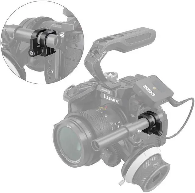 Alt view image 6 of 7 - SmallRig 12mm/15mm Single Rod Clamp