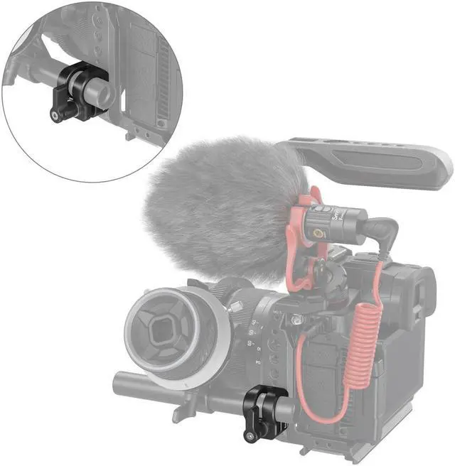 Alt view image 5 of 7 - SmallRig 12mm/15mm Single Rod Clamp