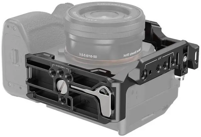 Alt view image 4 of 7 - SmallRig 3639 Half Camera Cage for Sony Alpha 7 IV/Alpha 7S III/Alpha 1/Alpha 7R IV