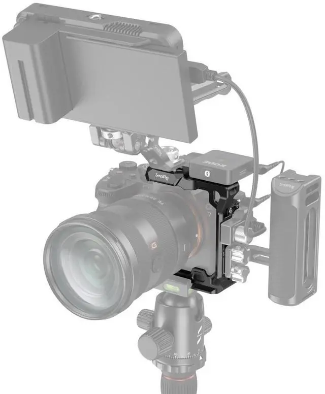 Alt view image 7 of 7 - SmallRig 3639 Half Camera Cage for Sony Alpha 7 IV/Alpha 7S III/Alpha 1/Alpha 7R IV