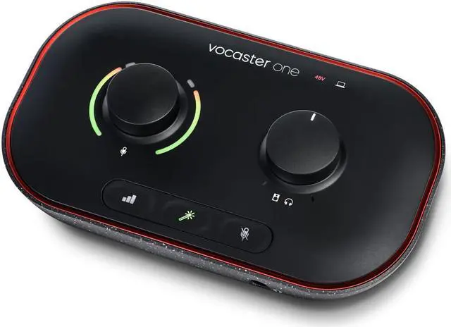 Alt view image 6 of 20 - Focusrite Vocaster One Podcasting Interface
