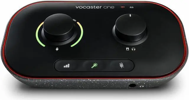 Alt view image 7 of 20 - Focusrite Vocaster One Podcasting Interface