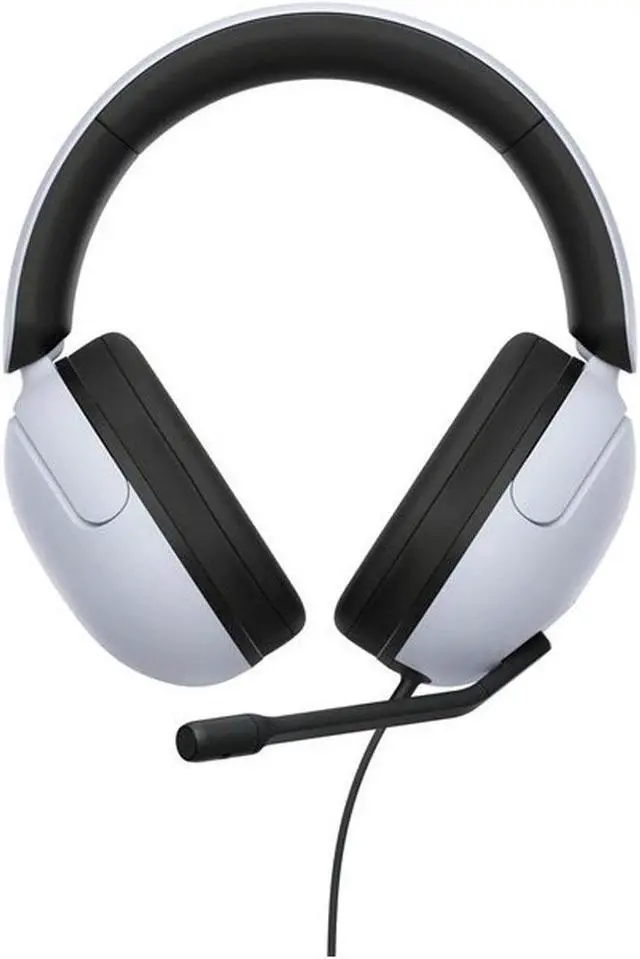 Alt view image 3 of 7 - Sony INZONE H3 Wired Over-Ear Gaming Headset for PC and PlayStation 5, White