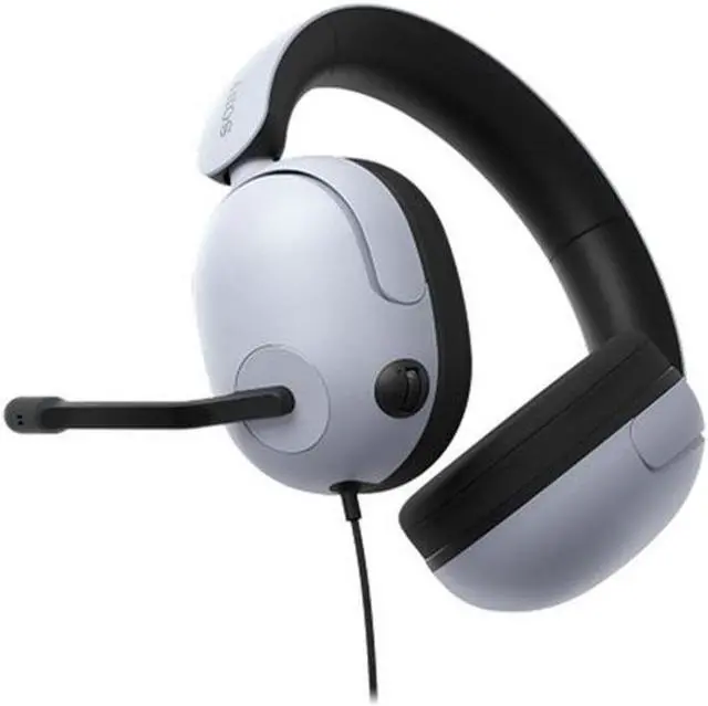 Alt view image 4 of 7 - Sony INZONE H3 Wired Over-Ear Gaming Headset for PC and PlayStation 5, White