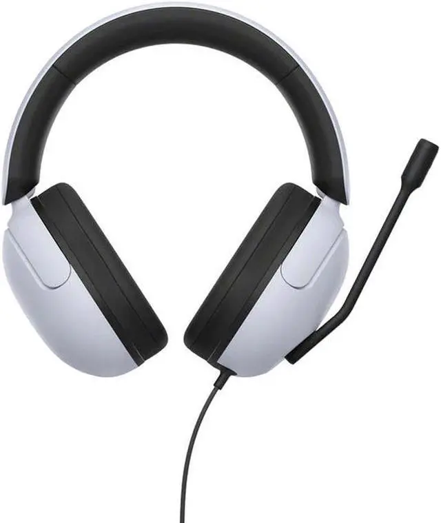 Alt view image 2 of 7 - Sony INZONE H3 Wired Over-Ear Gaming Headset for PC and PlayStation 5, White