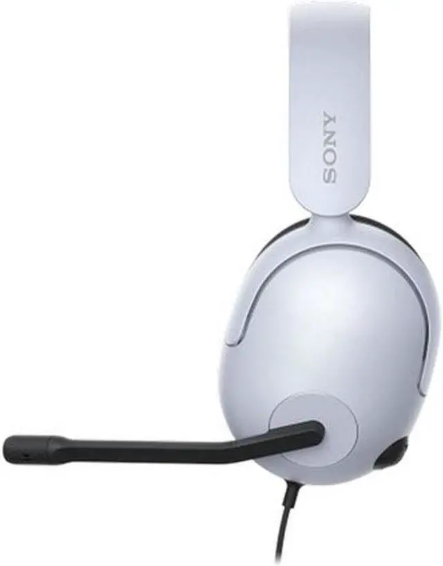 Alt view image 6 of 7 - Sony INZONE H3 Wired Over-Ear Gaming Headset for PC and PlayStation 5, White