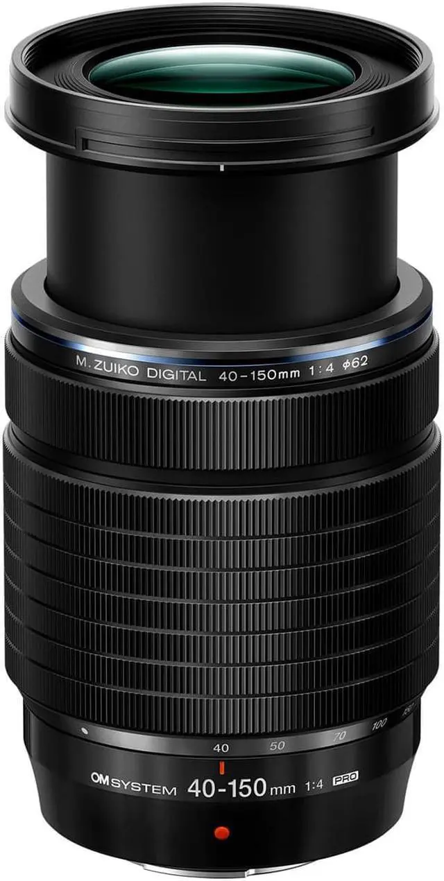 Alt view image 5 of 10 - OM System M.Zuiko Digital ED 40-150mm F4.0 PRO for Micro Four Thirds System Camera Compact Powerful Zoom Weather Sealed Design Fluorine Coating