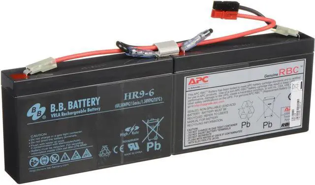 Alt view image 4 of 12 - APC UPS Battery Replacement, RBC18, for APC Smart-UPS Models SC250RM1U, SC450RM1U and select others