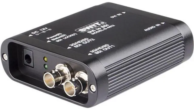 Alt view image 2 of 6 - SWIT Electronics S-4612 DVI to 3G/HD/SD-SDI Converter