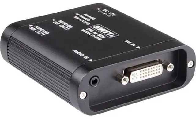 Alt view image 3 of 6 - SWIT Electronics S-4612 DVI to 3G/HD/SD-SDI Converter