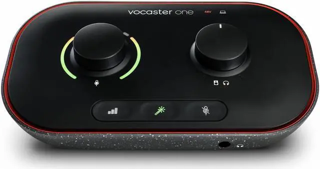 Alt view image 10 of 20 - Focusrite Vocaster One Studio 1-Person Podcasting Kit