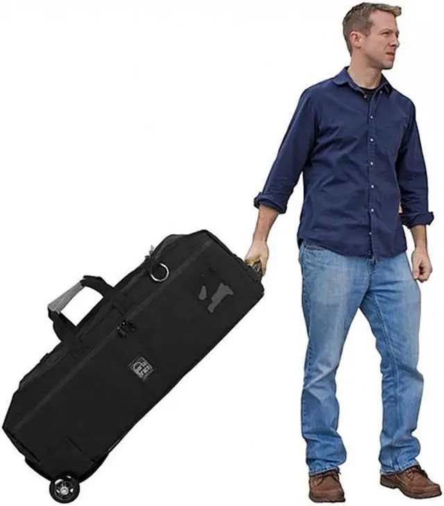 Alt view image 4 of 5 - Porta Brace LR-3BOR Light Run Bag with Off-Road Wheels