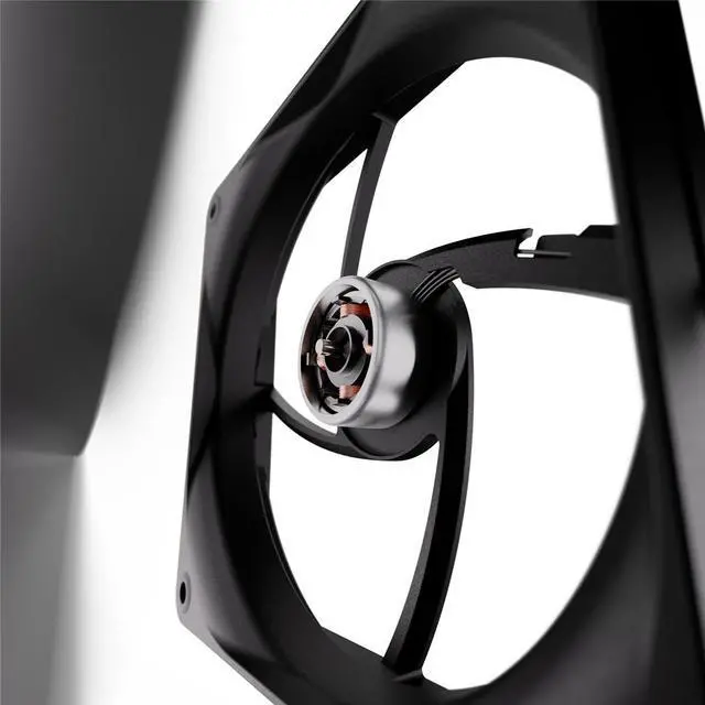 Alt view image 4 of 8 - HYTE Flow FA12 Triple Fan Pack (120mm), High Performance PWM Case Fan, 1500RPM, 4-PIN, White