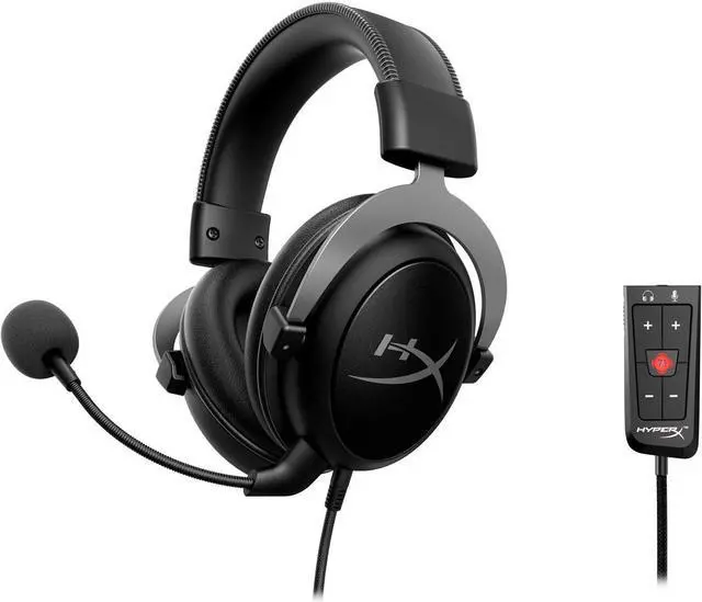 Alt view image 8 of 16 - HyperX Cloud II - Gaming Headset (Black-Gunmetal)