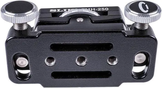 Alt view image 5 of 8 - slik smh-250 micro movement adjust tripod head, black (618-804)