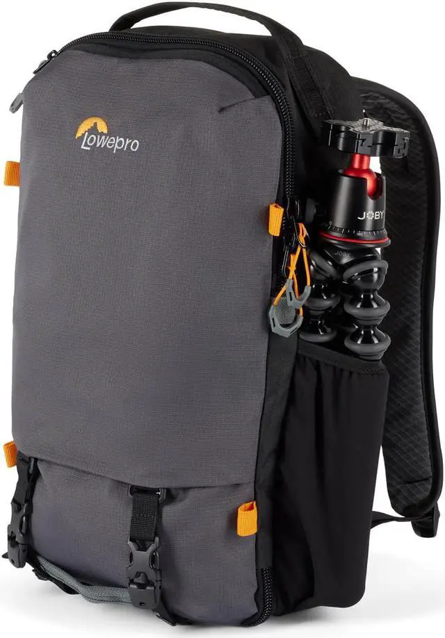 Alt view image 6 of 7 - Lowepro Trekker Lite BP 150 AW 18.5L Camera and Laptop Backpack, Black/Gray