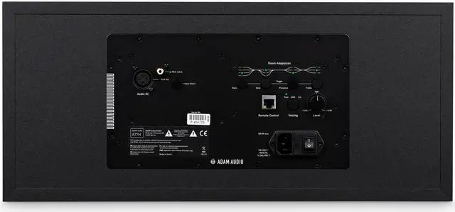 Alt view image 3 of 13 - Adam Audio A77H Horizontal 7" 340W Powered Active 3-Way Studio Monitor #12106600