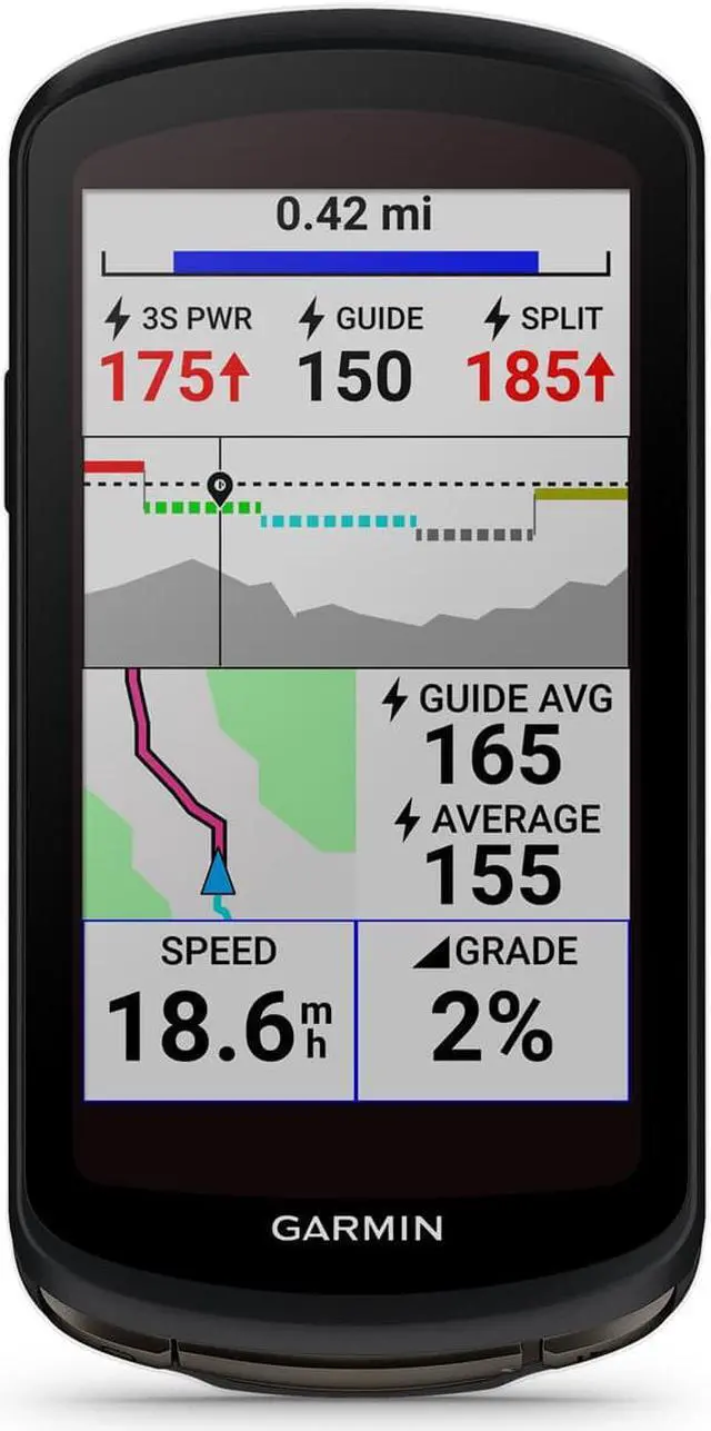 Alt view image 9 of 11 - Garmin Edge 1040 Solar | Solar GPS Bike Computer 010-02503-20