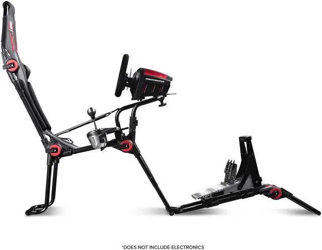 Alt view image 14 of 20 - Next Level Racing F-GT Lite NLR-S015 Cockpit for PC Black