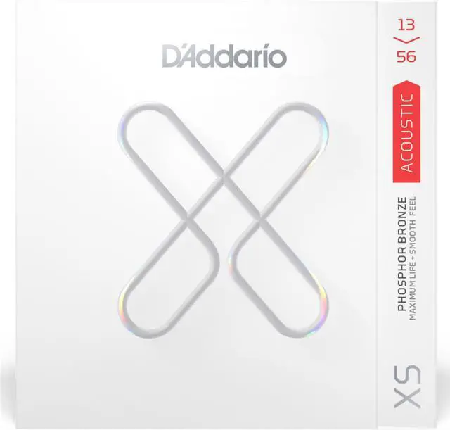 Alt view image 2 of 5 - D'Addario Phosphor Bronze Acoustic Guitar Strings, Medium, 13-56 Gauge, Set of 6 Strings