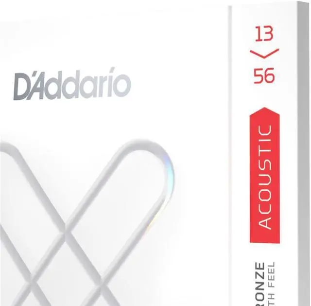 Alt view image 5 of 5 - D'Addario Phosphor Bronze Acoustic Guitar Strings, Medium, 13-56 Gauge, Set of 6 Strings