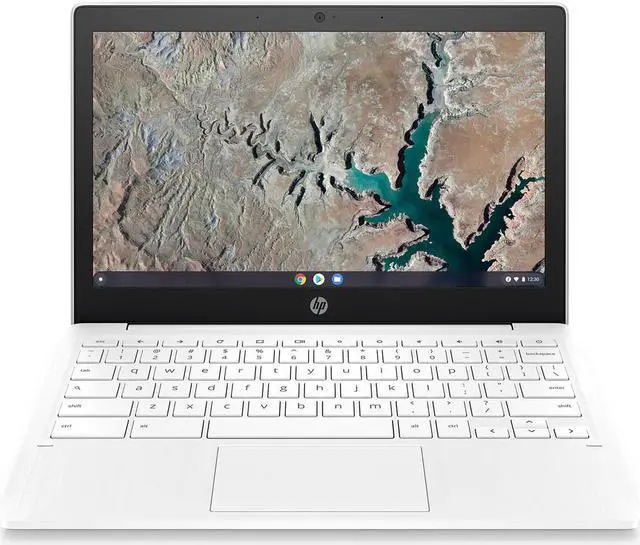 Alt view image 3 of 12 - HP Chromebook 11a-na0080nr 11.6" Chromebook - HD - 1366 x 768 - Octa-core (8 Core) 2 GHz - 4 GB Total RAM - 64 GB Flash Memory - Snow White - MediaTek Chip - Chrome OS - English Keyboard - IEEE 8