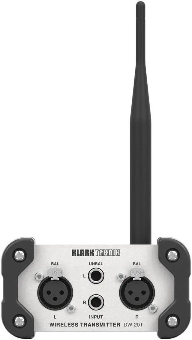 Alt view image 4 of 6 - Klark Teknik AIR LINK DW 20T 2.4 GHz Wireless Stereo Transmitter #000CE10200010