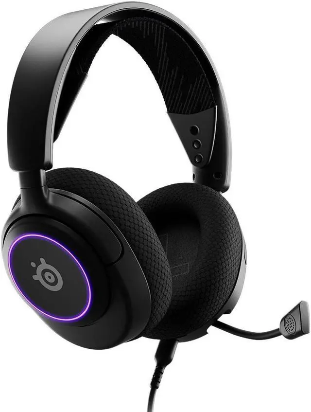 Alt view image 5 of 15 - SteelSeries New Arctis Nova 3 Multi-Platform Gaming Headset - Black