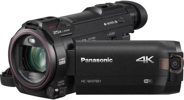 Alt view image 12 of 18 - Panasonic WXF991 4K Ultra HD Camcorder with Twin Camera