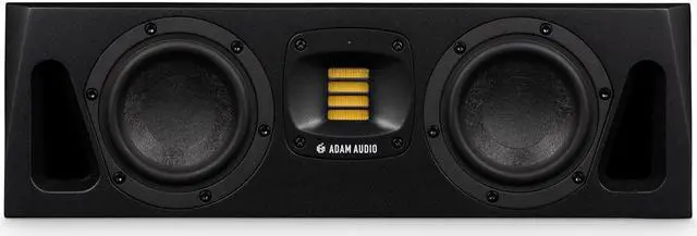 Alt view image 2 of 4 - Adam Audio A44H Horizontal 4" 130W Powered Active 2-Way Studio Monitor #12105600